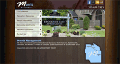 Desktop Screenshot of morrisapartments.com